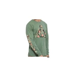 BoxLunch Harry Potter‎ Deathly Hallows Long Sleeve Shirt Size S Green Floral
